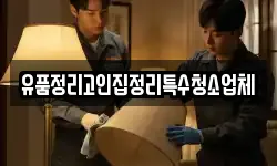유품정리고인집정리특수청소업체