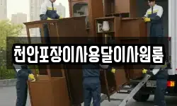 천안포장이사용달이사원룸
