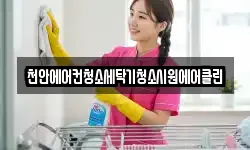 천안에어컨청소세탁기청소시원에어클린
