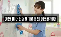 아산 에어컨청소 가스충전 에코홈케어