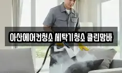 아산에어컨청소 세탁기청소 클린맘바