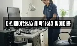 아산에어컨청소 세탁기청소 팀에이블