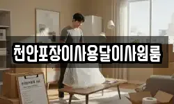 천안포장이사용달이사원룸