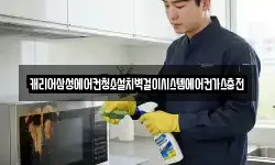 캐리어삼성에어컨청소설치벽걸이시스템에어컨가스충전