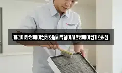 캐리어삼성에어컨청소설치벽걸이시스템에어컨가스충전