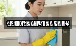 천안에어컨청소세탁기청소 옆집사부