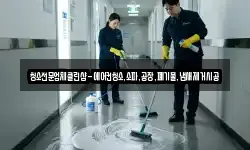 청소전문업체클린샵-에어컨청소,소파,공장,폐기물,냄새제거시공