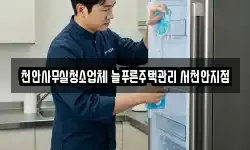천안사무실청소업체 늘푸른주택관리 서천안지점