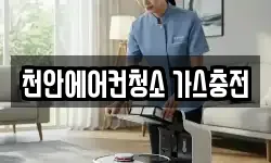 천안에어컨청소 가스충전