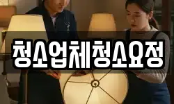 청소업체청소요정