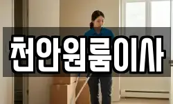 천안원룸이사