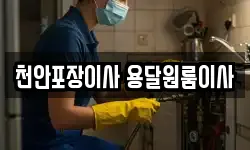 천안포장이사 용달원룸이사