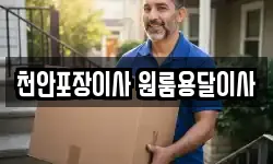 천안포장이사 원룸용달이사