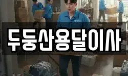 두둥산용달이사