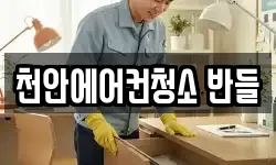 천안에어컨청소 반들