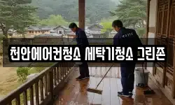 천안에어컨청소 세탁기청소 그린존