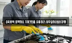 소독방역.외벽청소.기계크린룸.유품정리.사무실청소벌초대행