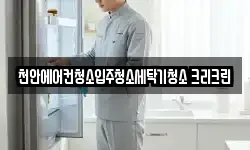 천안에어컨청소입주청소세탁기청소 크리크린