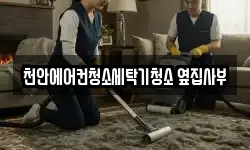 천안에어컨청소세탁기청소 옆집사부