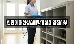 천안에어컨청소세탁기청소 옆집사부