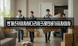 번개스카이차사다리차크레인바가지차이사