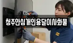 청주안심개인용달이사화물