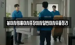 봄이사원룸이사포장이사일반이사유품정리