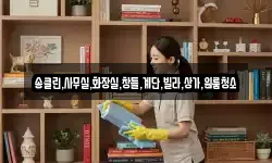 송클린,사무실,화장실,창틀,계단,빌라,상가,원룸청소