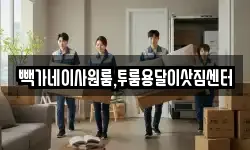 빽가네이사원룸,투룸용달이삿짐센터