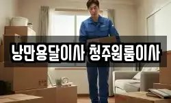 낭만용달이사 청주원룸이사