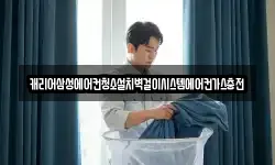 캐리어삼성에어컨청소설치벽걸이시스템에어컨가스충전