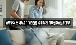 소독방역.외벽청소.기계크린룸.유품정리.사무실청소벌초대행