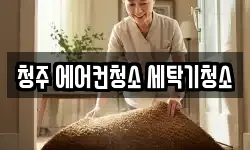 청주 에어컨청소 세탁기청소