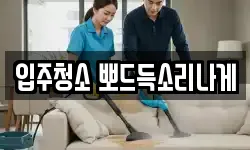 입주청소 뽀드득소리나게
