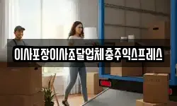 이사포장이사조달업체충주익스프레스