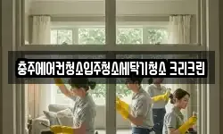 충주에어컨청소입주청소세탁기청소 크리크린