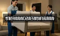 번개스카이차사다리차크레인바가지차이사